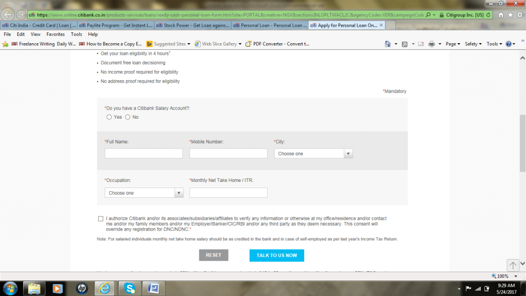 Citibank Loans Expert Guide Eligibility Interest Rates