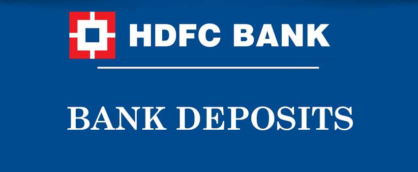 fixed deposit hdfc bank rates