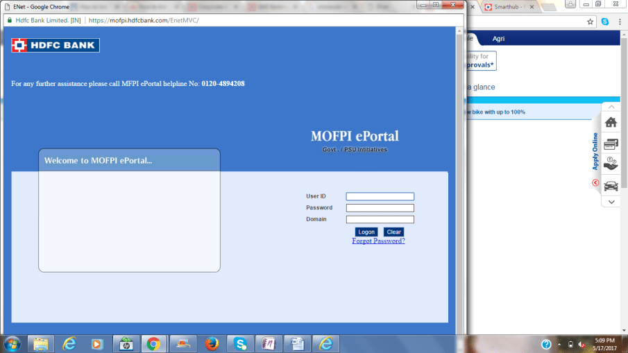 eportal of HDFC