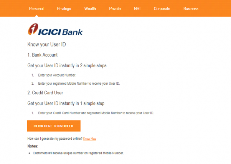 utr number in icici net banking