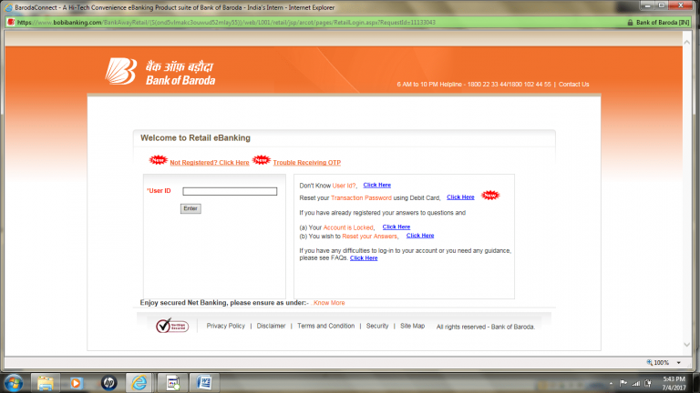 Bank Of Baroda Net Banking An Expert Guide For Internet Banking   Baroda Connect Retail Portal 1 768x432 