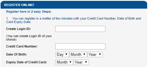 Create login ID for yes bank