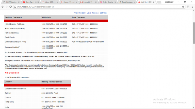 HSBC Bank Customer Care Guide For 24/7 Support Numbers HSBC Bank Customer Care Guide For 24/7 Support Numbers