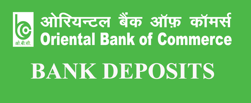 Oriental Bank of Commerce Bank Deposits
