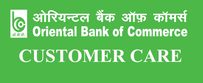 Oriental Bank of Commerce Customer Care