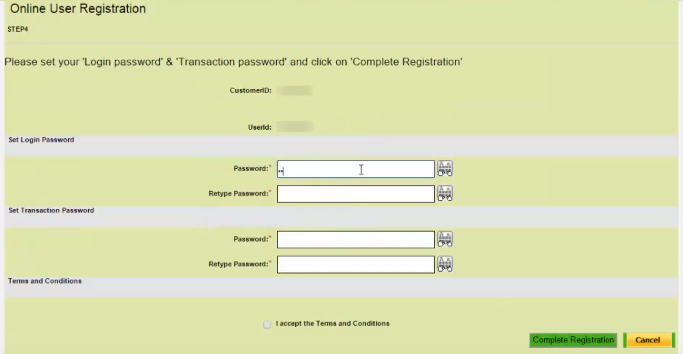 online registration OBC